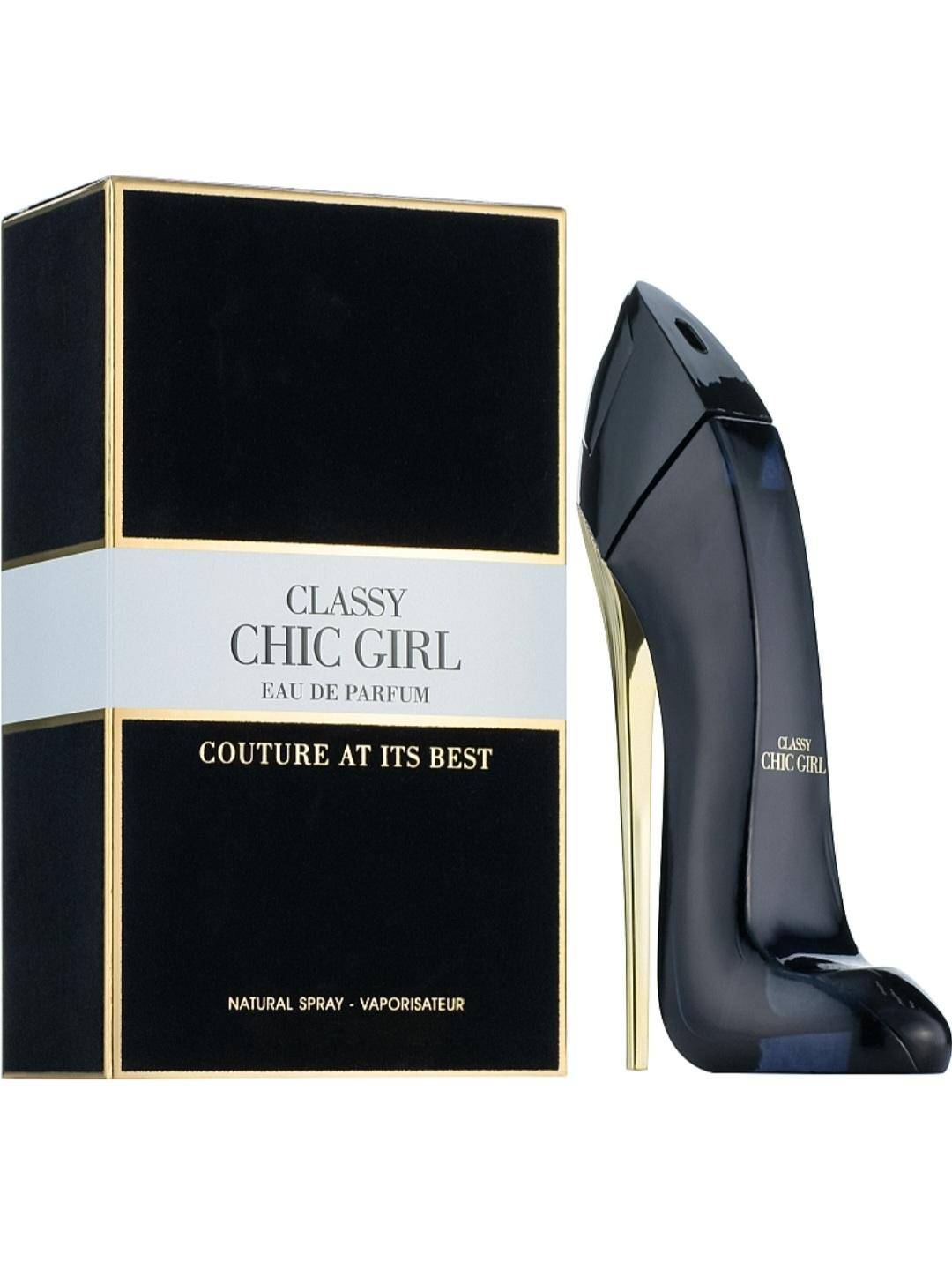 Classy Chic Girl Parfym för kvinna Tillverkad i Frankrike -UAE 90 ml