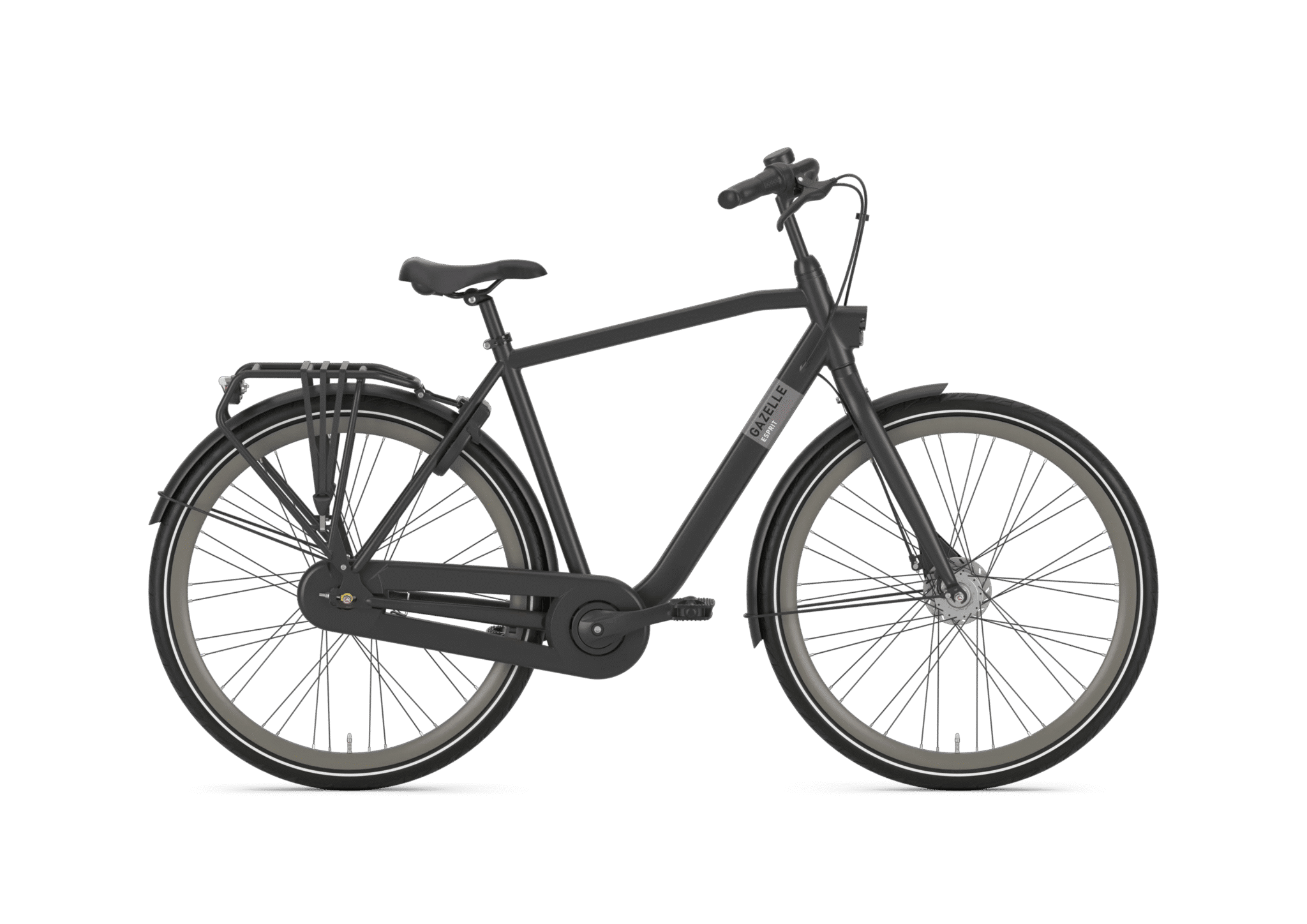 Gazelle Esprit Herre Black 59 cm.