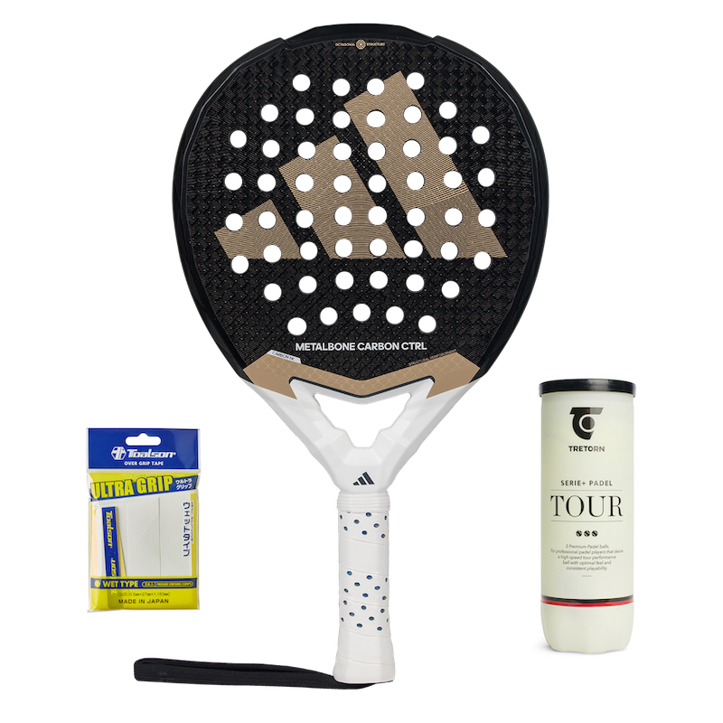 Adidas Metalbone Carbon CTRL 3.4 2025 + Toalson 3-pack + Serie+ Tour.