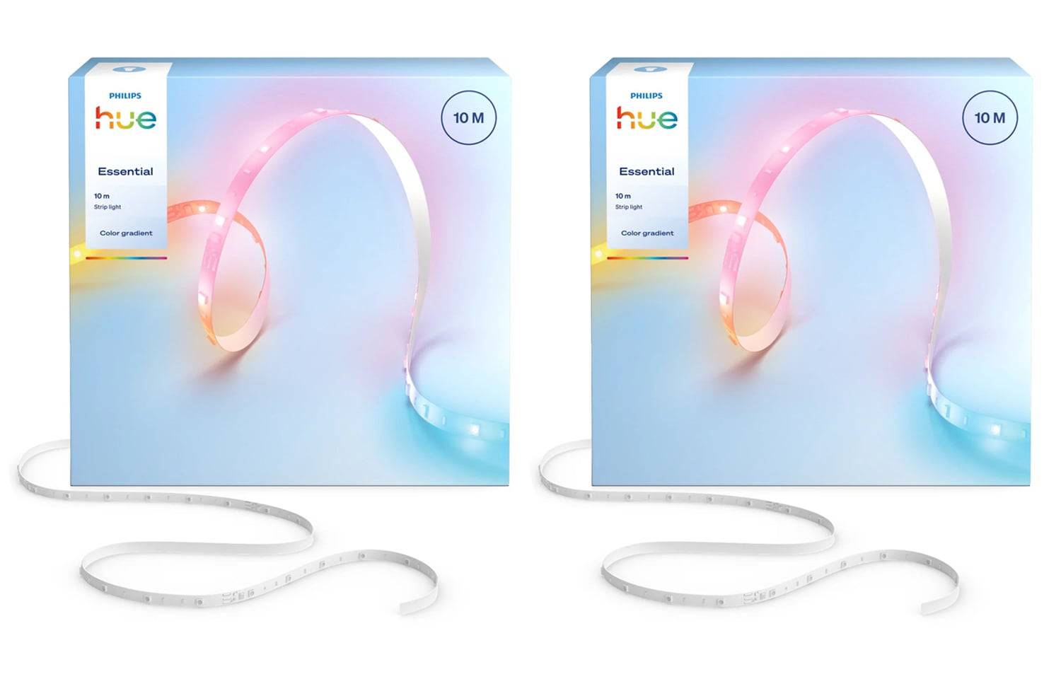 Philips Hue Essential LED Strip 10m (2-pack) – RGBIC Smart Ljuslist
