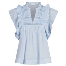 Neo Noir Jayla S Voile Top Light Blue - 40