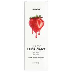 Satisfyer - smagstilsat glidecreme - jordbær (300ml)