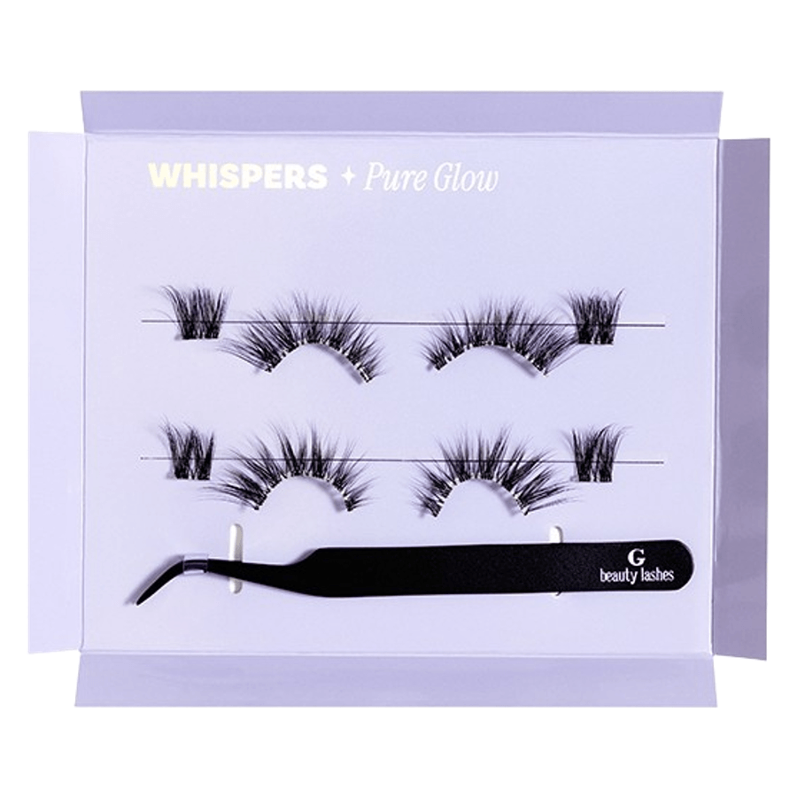 Press & Go Half & Corner Underlashes Whispers Black & Brown
