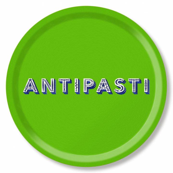 Antipasti Bricka Ø 39 Cm - Grön