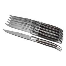 Laguiole Grillknivar 6st Svart