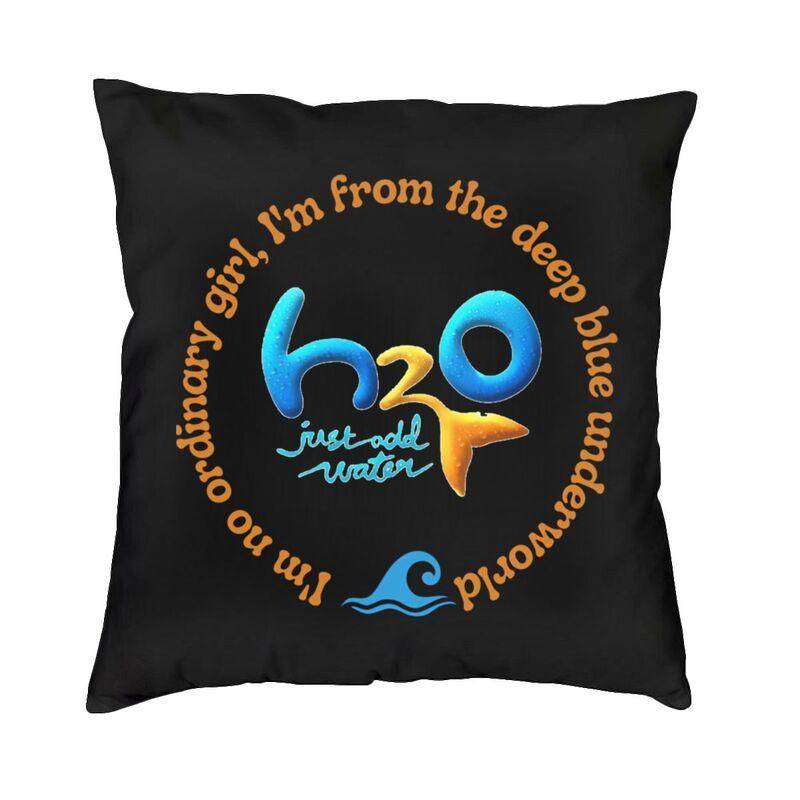 H2O Just Add Water Kuddfodral Soffa Vardagsrum Fyrkantigt Prydnadskuddfodral 40x40