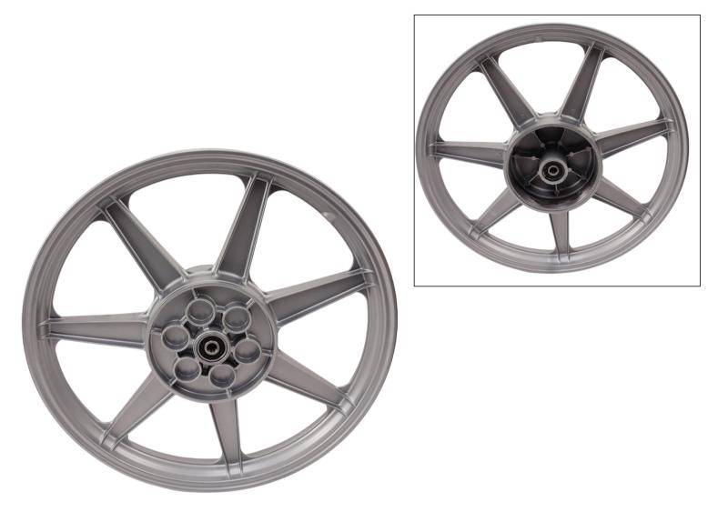 Bakhjul Zundapp 529/530 alu 17"