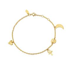 MAANESTEN Tullia Bracelet (guld/sølv) - GULD