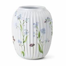 Kähler Hammershøi Sommer Vase - H 21 cm - Stentøj - Forglemmigej