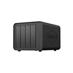 TERRAMASTER F4-424 Pro NAS-minne – 4-bay-Core i3 8-kärnig 8-trådad CPU, 16 GB DDR5 RAM, 2,5 GbE-port x 2, nätverksansluten lagring, topprestanda för företag (disklös)