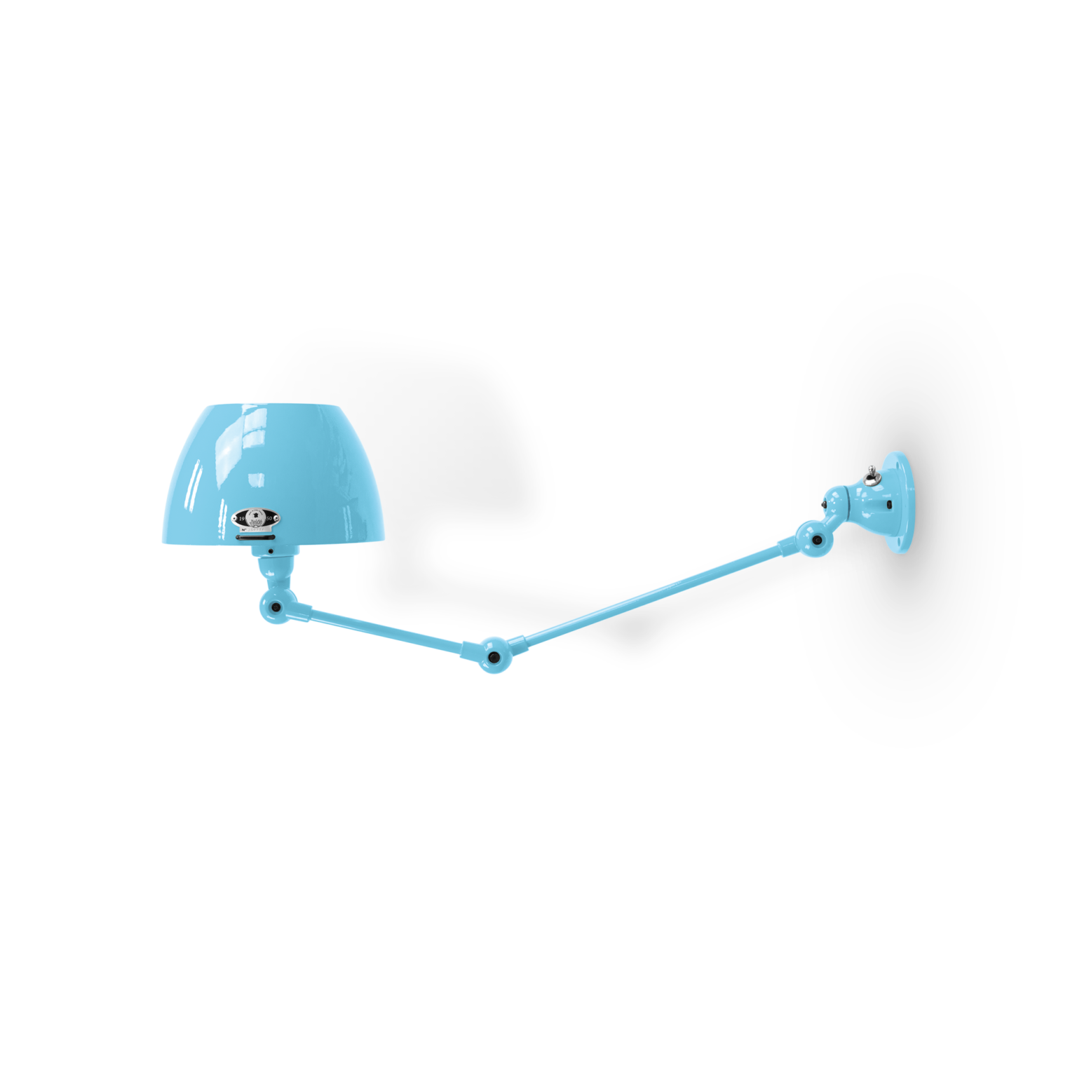 Aicler AIC371 væglampe fra Jieldé - Pastel Blue / Blank