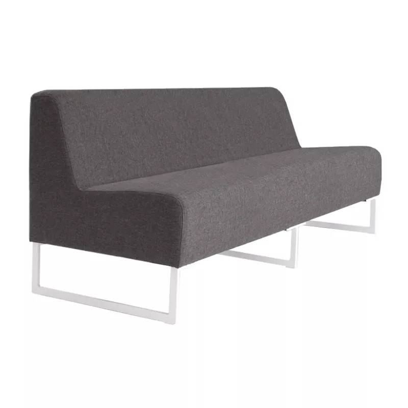 Monte Carlo Air 3-sits (Vit, Tyg Sawana 96 grå)