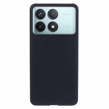 Xiaomi Redmi K70/K70 Pro/Poco F6 Pro Gummerat Plastskal - Svart