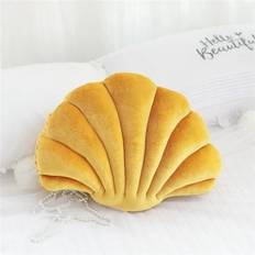 Kuddar - Seashell (gul) (Storlek: 43 x 33 cm)