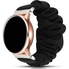 Passer til Samsung Galaxy Watch Active 2 40mm/44mm Rem Dame Herre, Feminin Elastisk Strækstof Udskiftningsurrem Armbånd