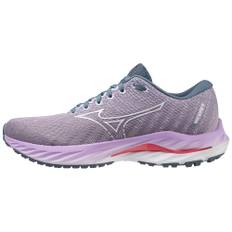 Mizuno Wave Inspire 19 Women's Running Shoes, Wisteria/White/Sun Kissed Coral - 4 UK