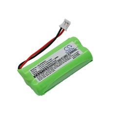 Kompatibelt med Siemens Gigaset A260 Trio, 2,4V, 650 mAh