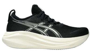 Asics Gel-Nimbus 27 løbesko til herre - Black/Lake Grey-48,5