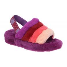 UGG FLUFF YEAH SLIDE 1122990 SPMM violett - Riemchen Sandale f?r Damen