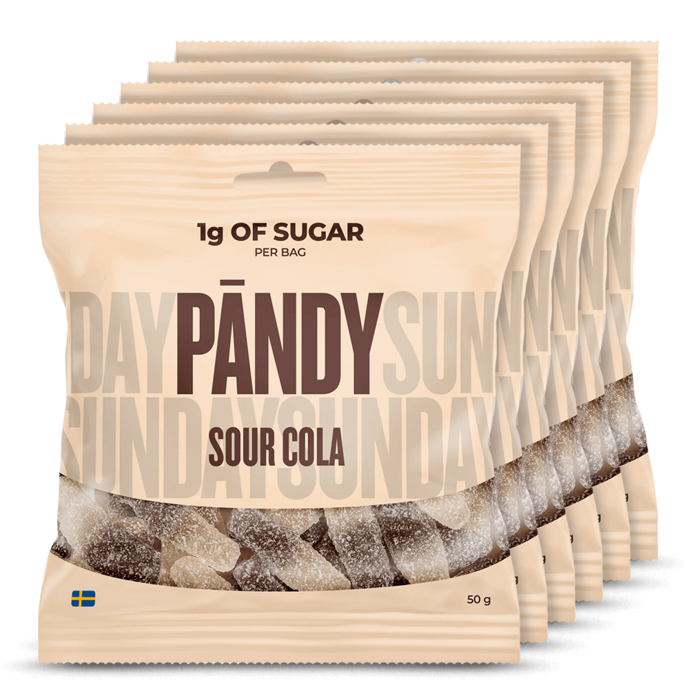 Pändy Candy Sour Cola - 6x50g..