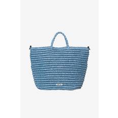 DAY ET - Taske Day Summer Straw Travel Bag - Blå