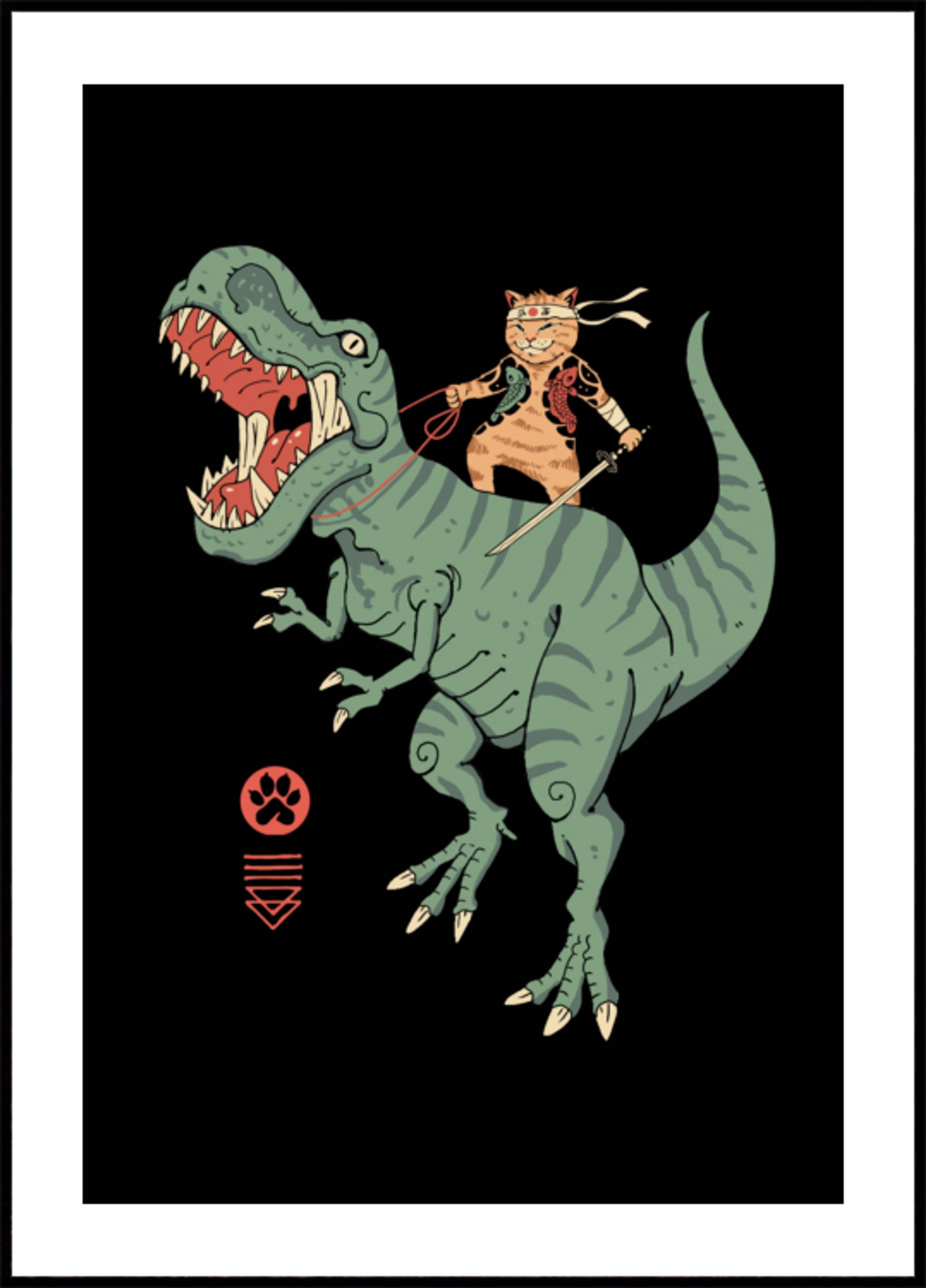 Catana T-Rex (100x140) - Plakater > Osorterade verk, BD