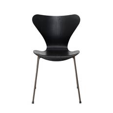 Fritz Hansen Serie 7™ 3107 Farvet Ask (Hvid, Hvid)