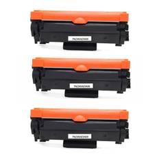 Brother TN 2410 BK combo pack 3 stk - Sort 3600 sider - Kompatibel Toner B2410P