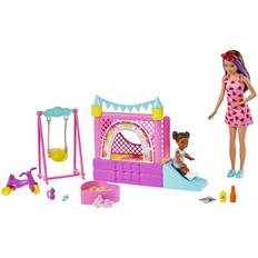 Barbie Skipper Babysitter Inc Bounce House, 1x Puppe Skipper mit...