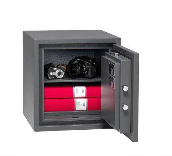 Säkerhetsskåp BRF 46, S2, LFS 30P, BxDxH 440x450x460, kodlås