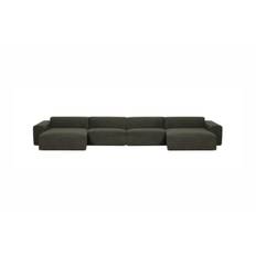 Manhattan | Stor 3-personers sofa med dobbelt chaiselong -