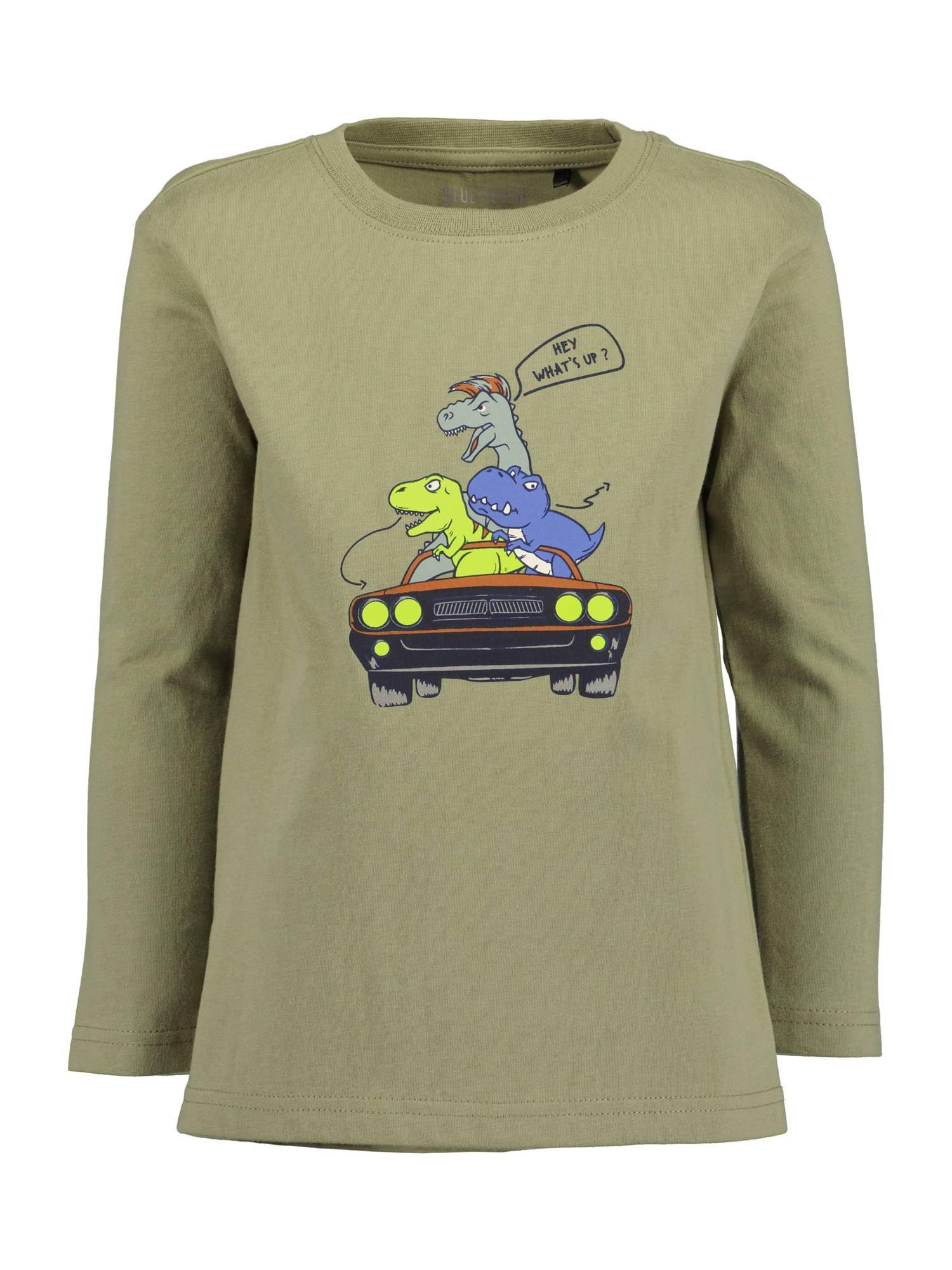 BLUE SEVEN T-shirt blå / khaki / äpple / svart