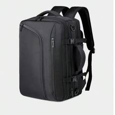 High Capacity Compression Travel Backpack | Heavy-Duty Waterproof Hiking Backpack | Multifunctional Unisex Camping Outdoor Backpack For Students, Teen - Black