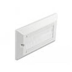 DELOCK Cable Management Cover 146 x 86 mm with white Brush Strips