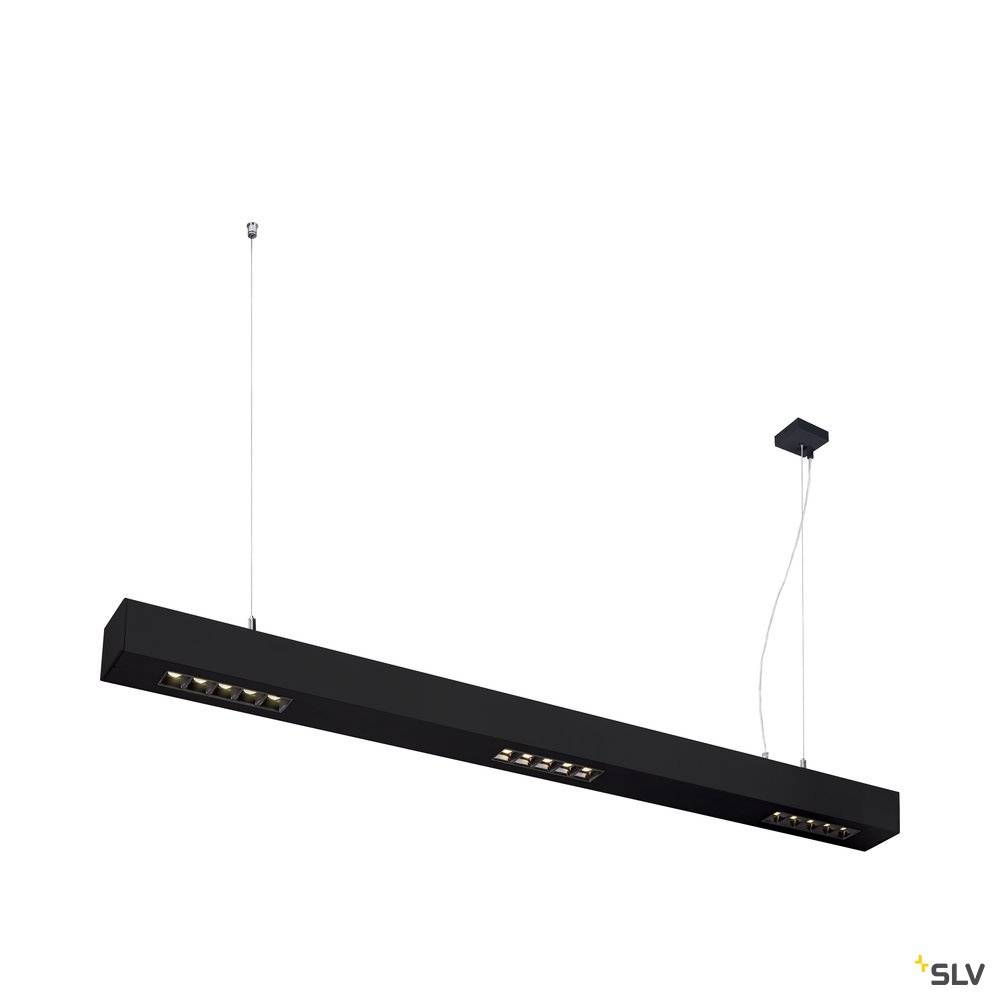 SLV Q-Line LED Pendel Dimbar 1m 4000K Svart