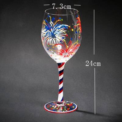 Rolig blyfri kristallcocktailglasspindel champagne flöjtkopp vinglas runda koppar vinglas bar hotell fest dryck - A20