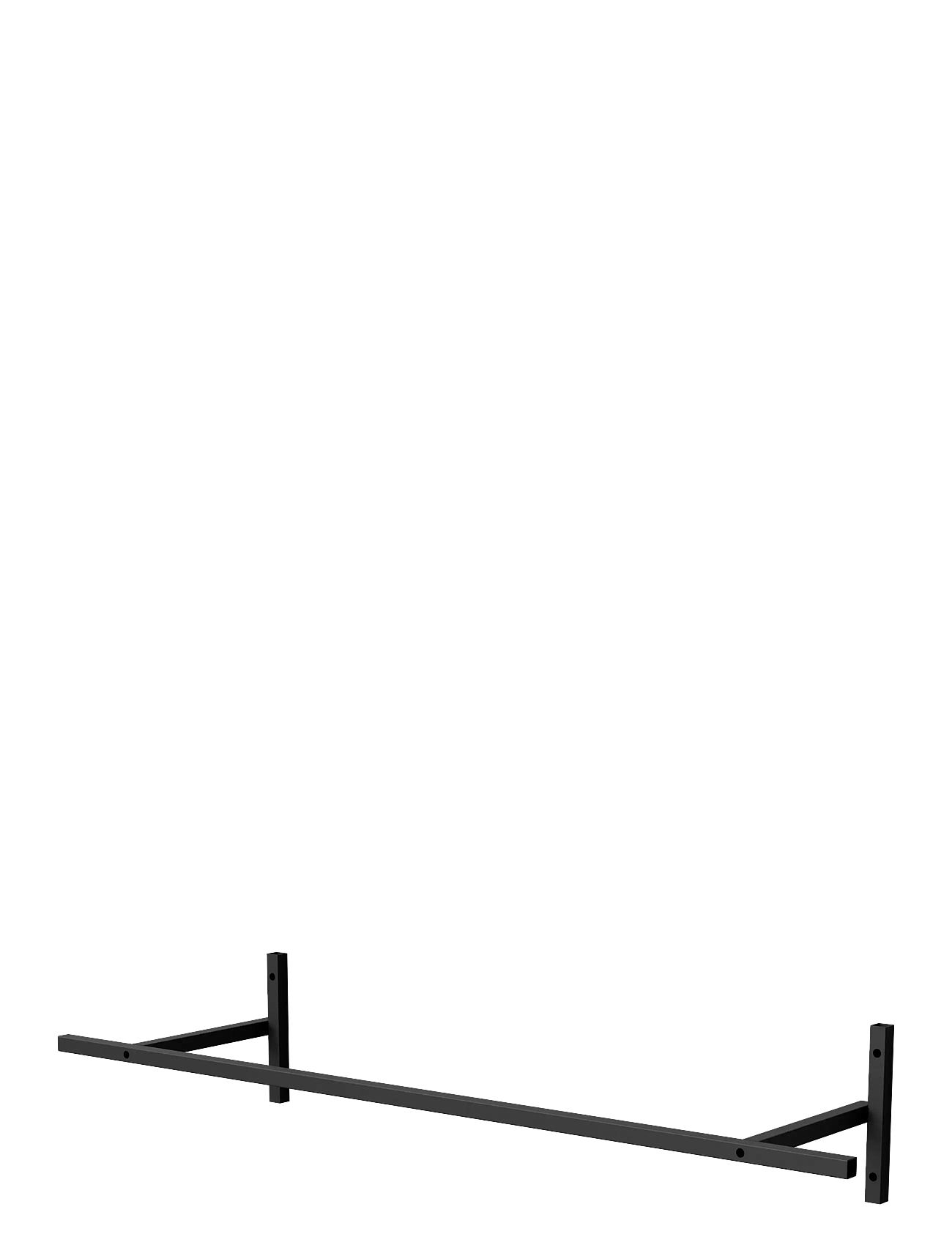 Nichba Design Wardrobe Rail - Black - Black - One Size