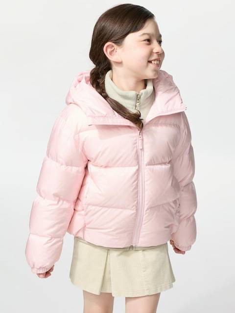 Uniqlo - Down Parka - Pink - 7-8 Years (130cm)