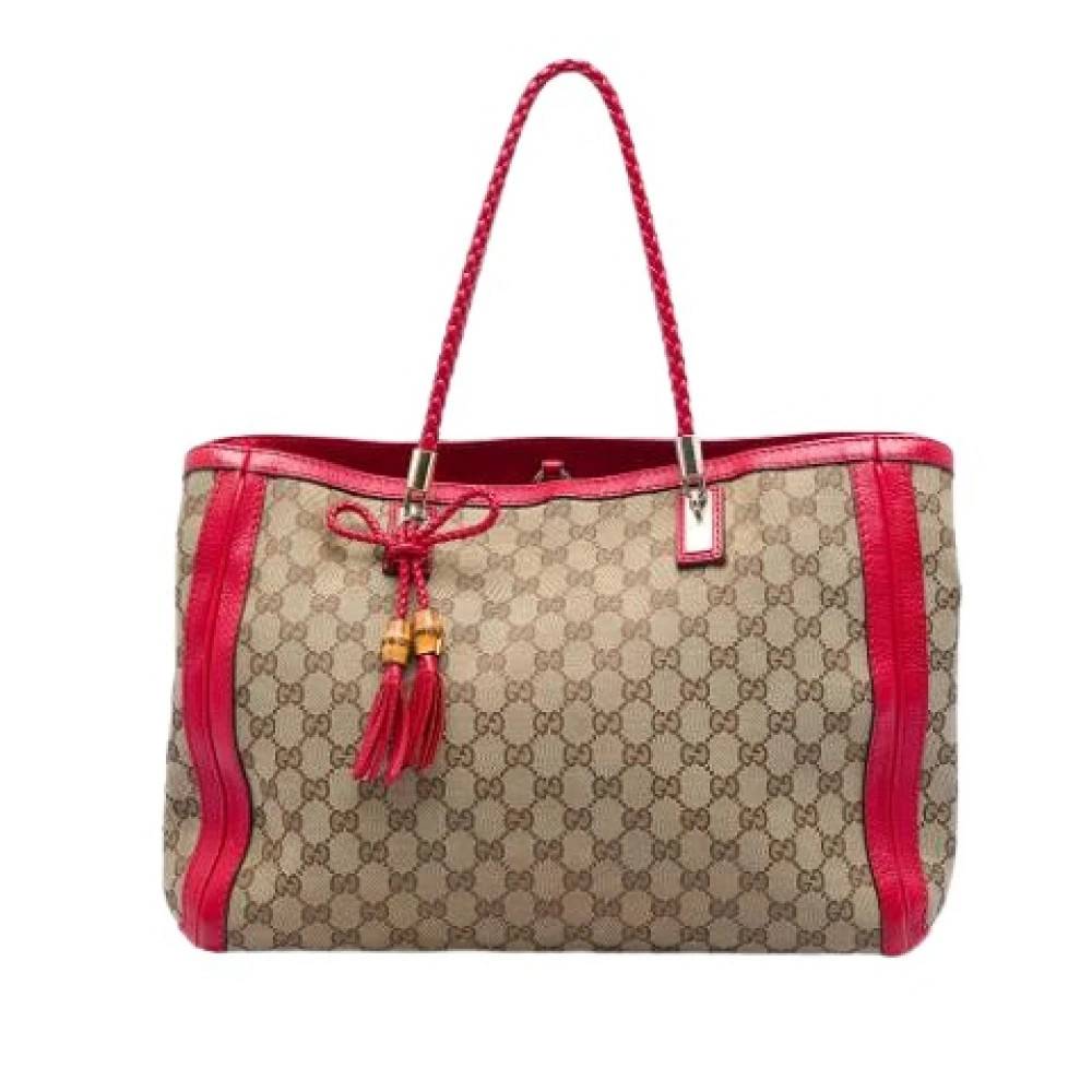 Gucci Vintage - Pre-owned Bella Tote Vintage - Dam - ONE Size - Läder