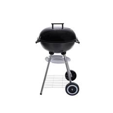 Rund kolgrill med lock – 39cm