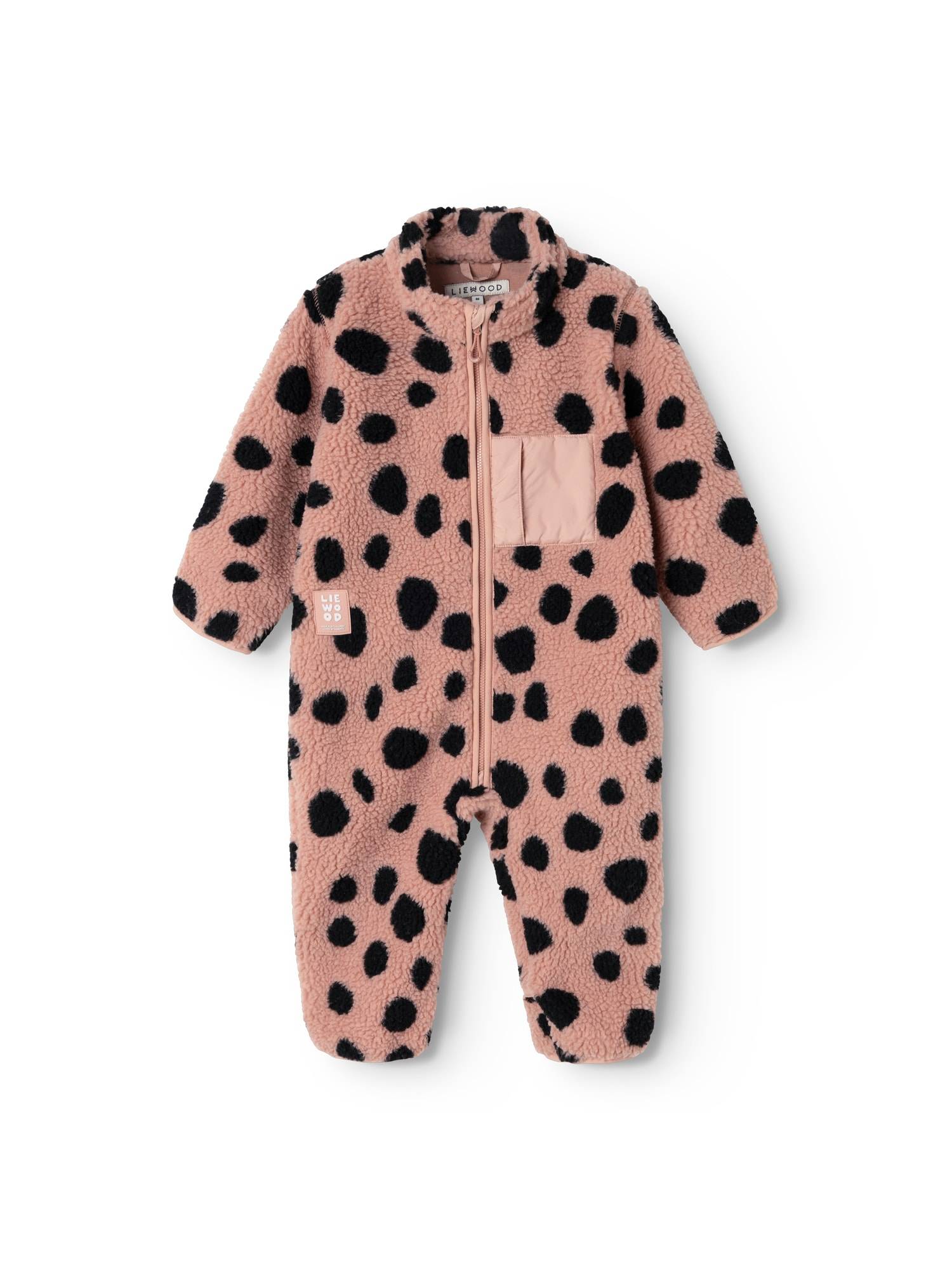 Liewood Overall 'Nolano Pile' rosa / svart