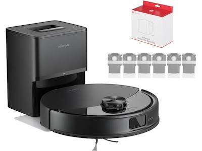 Roborock Q10 VF+ Robotdammsugare (svart) + dammpåsar