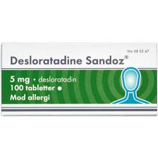 Desloratadine Tabletter 100 Stk