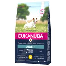2x12kg Senior Small & Medium Breed Lam & Ris Eukanuba hundefoder