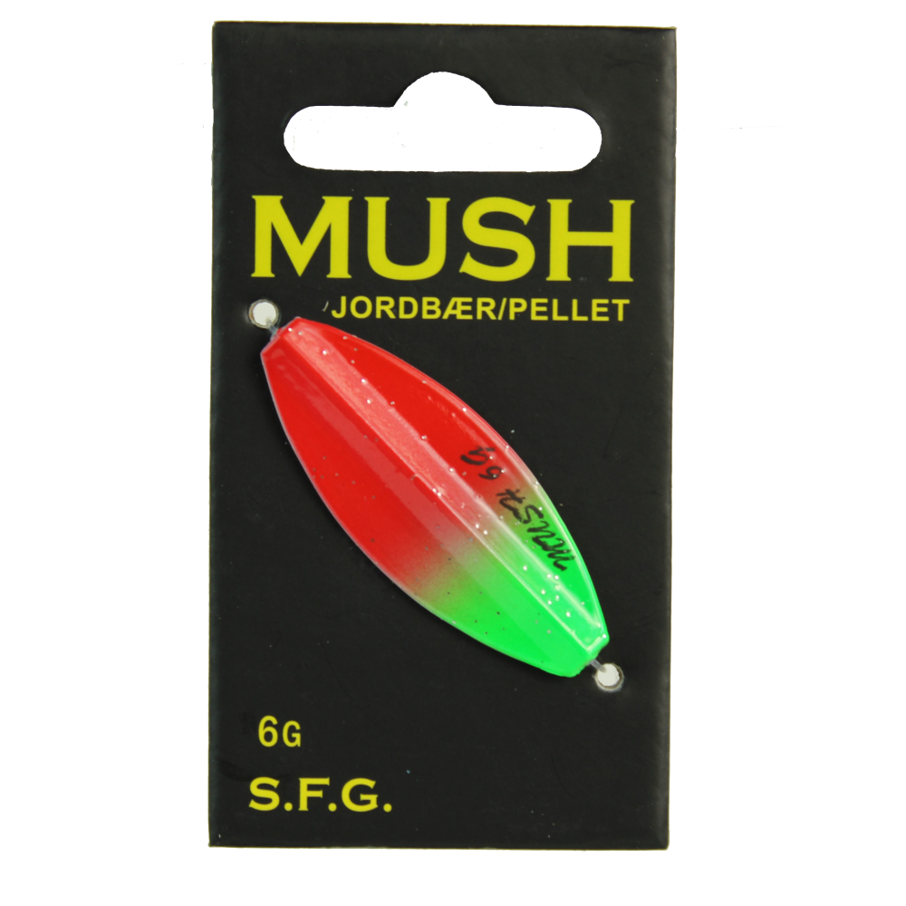 Mush Gennemløbsblink - Jordbær/Pellet
