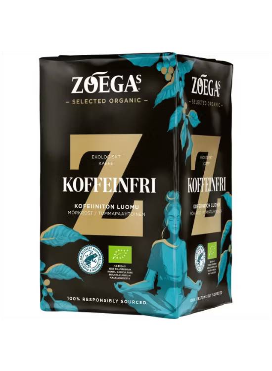 Zoégas Koffeinfri Kaffe 450g malet kaffe