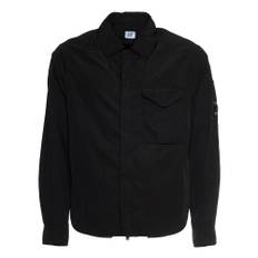 C.P. Company, Jakke, Herre, Sort, S, Sort Jakke & Frakke Chrome-r Overshirt