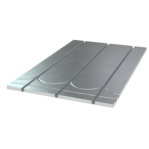 Altech gulvvarmeplade 20 mm 1175x750x25 mm + vende og retur spor og alu. varmef. CC 250