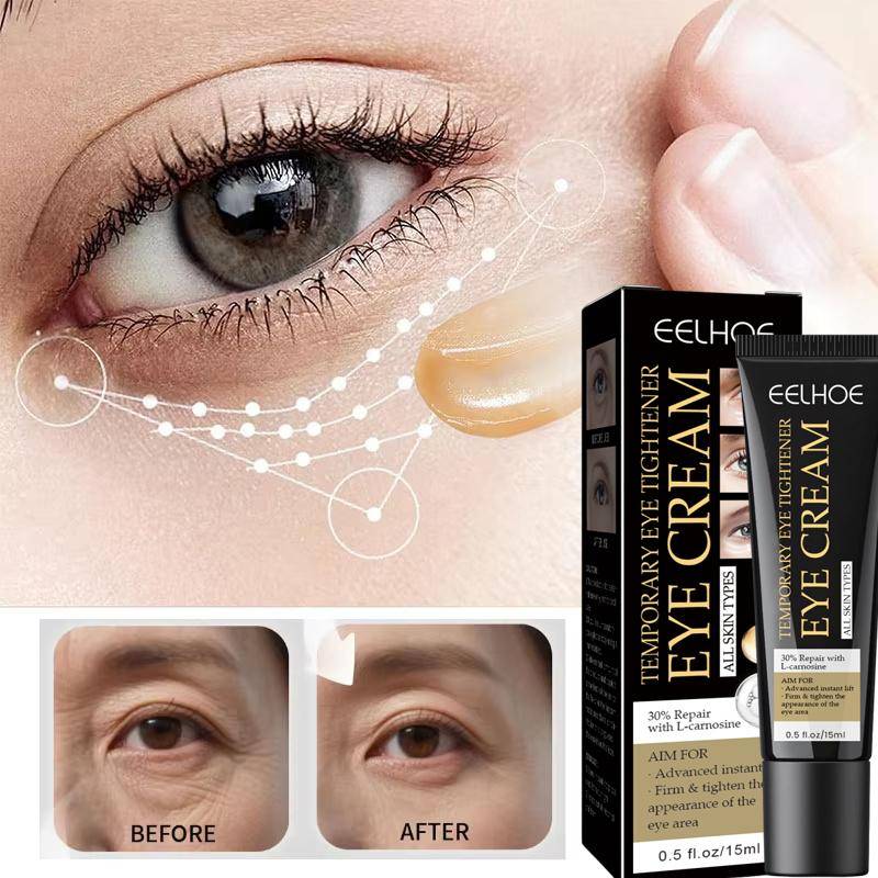 EELHOE Eye Firming Cream for Dark Circles Removal Anti Bags Under the Eyes Moisturizing Eye Contour Nourishing Eye Repair Cream
