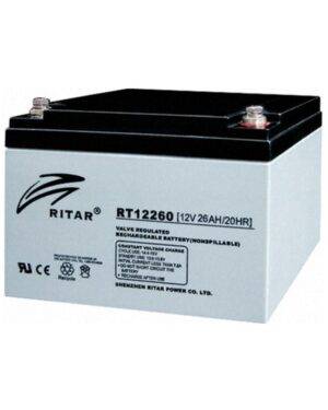 RT12260 | Standby-/Förbrukningsbatteri Ritar 12V 26Ah AGM